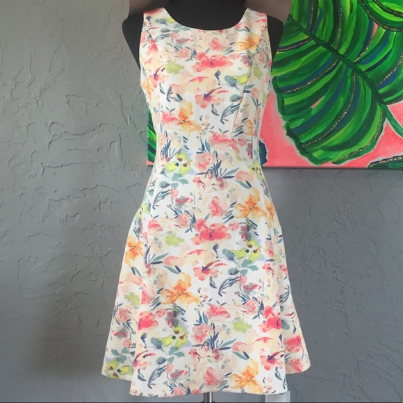 Skies Are Blue Dresses & Skirts - 🌸Sold🌼 Floral Fit And Flare Dress XS